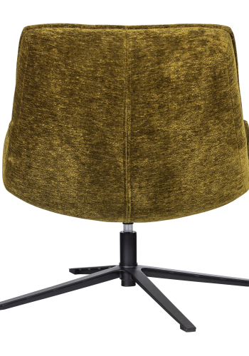 WOOOD Maudi dreibar lenestol Chenille Textured Green