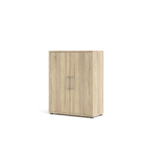 TVILUM prima skjenk - eikestruktur tre med 2 d�rer