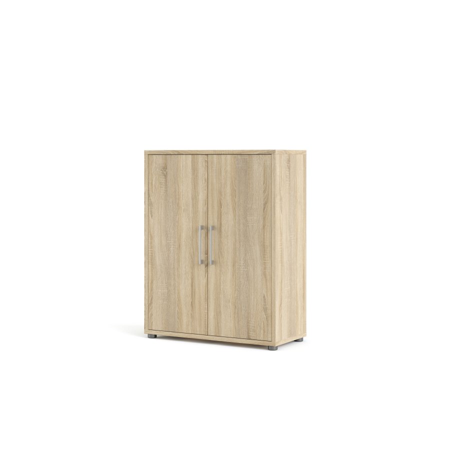 TVILUM prima skjenk - eikestruktur tre med 2 d�rer