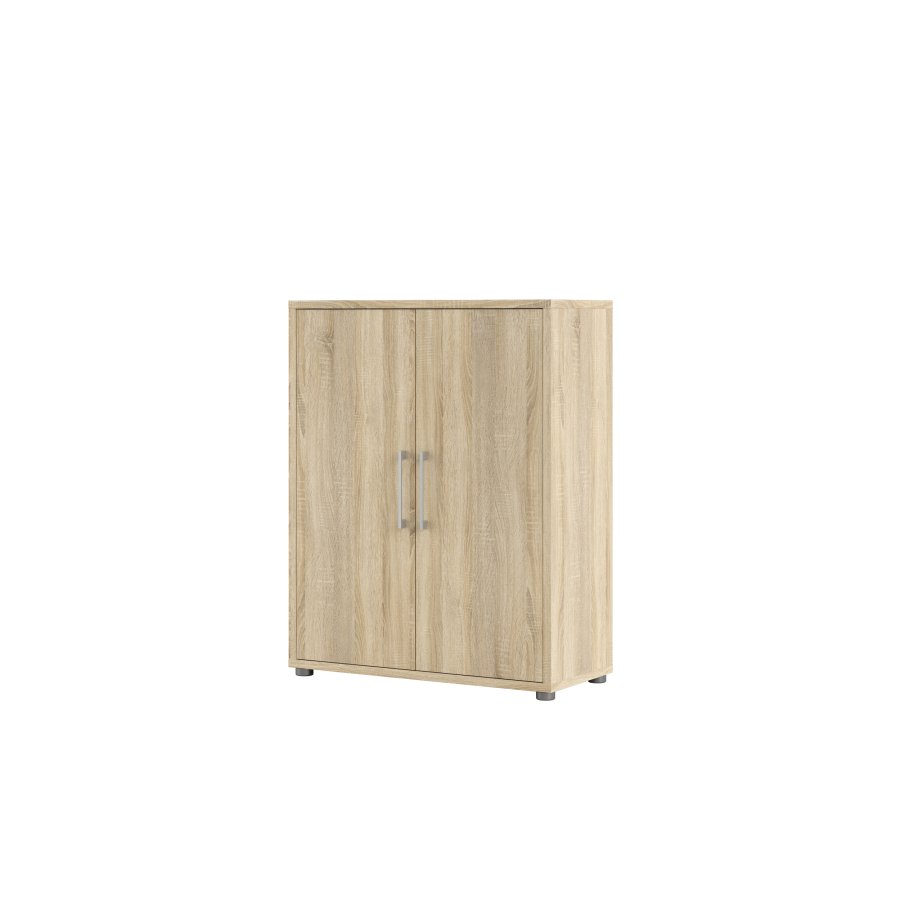 TVILUM prima skjenk - eikestruktur tre med 2 d�rer