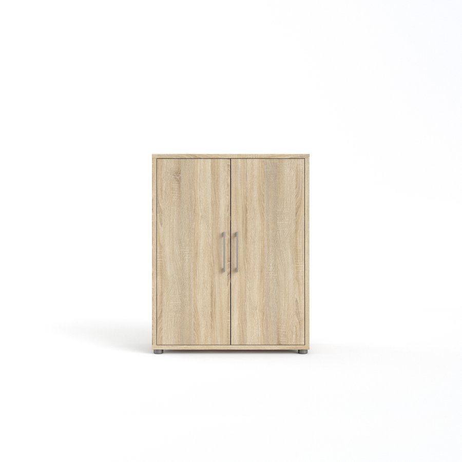 TVILUM prima skjenk - eikestruktur tre med 2 d�rer