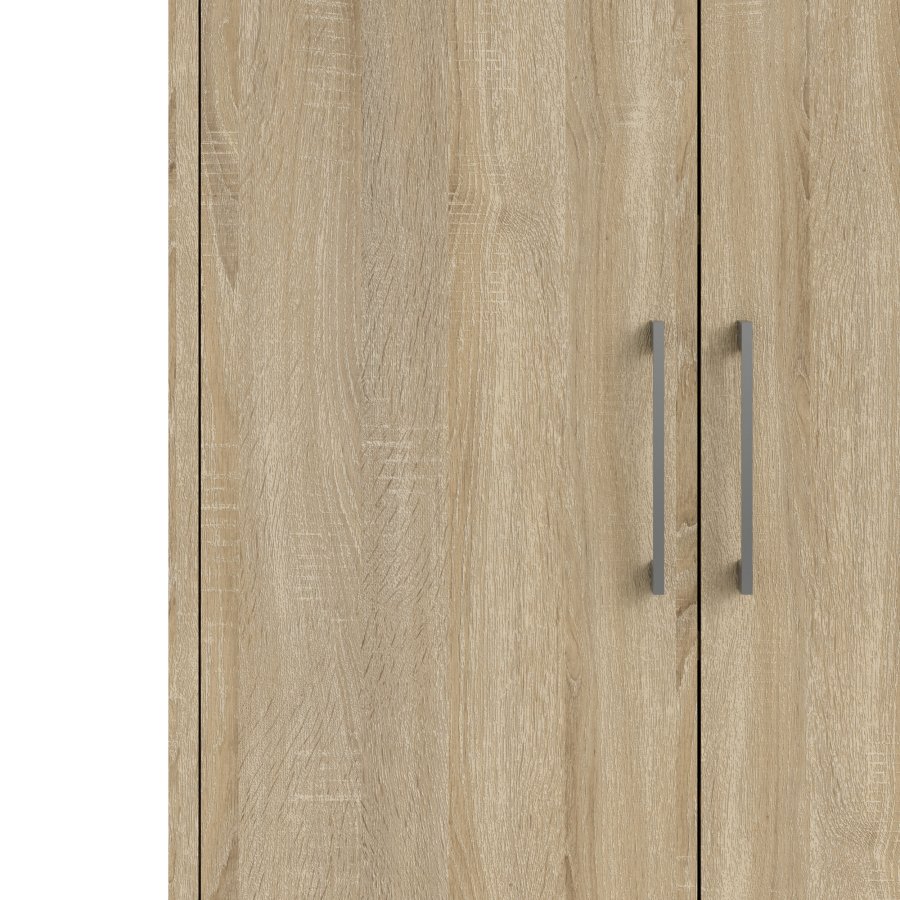 TVILUM prima skjenk - eikestruktur tre med 2 d�rer