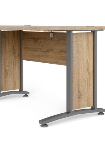 TVILUM Prima h&ouml;rnskrivbord - ekstruktur med st�lben