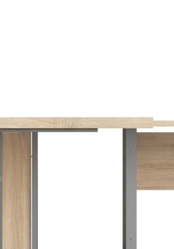 TVILUM Prima h&ouml;rnskrivbord - ekstruktur med st�lben