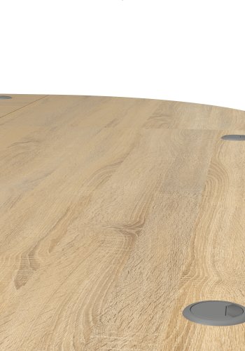 TVILUM Prima h&ouml;rnskrivbord - ekstruktur med st�lstel, 4 l�dor