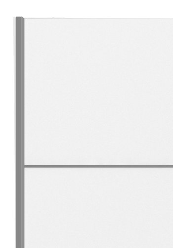 TVILUM VERONA skyded�rsskab - hvidt tr�, 2 smalle skyded�re