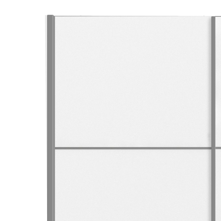 TVILUM VERONA skyded�rsskab - hvidt tr�, 2 smalle skyded�re