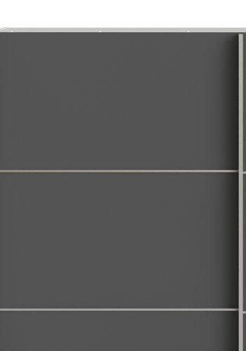 TVILUM Verona skyded�rsskab - hvid/gr� tr�, 2 skyded�re med hylder