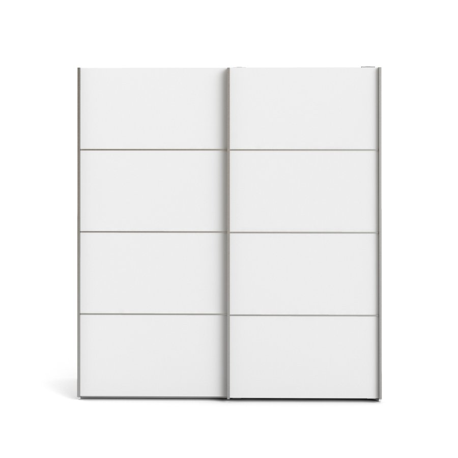 TVILUM verona garderobeskab - hvid tr�, 2 skyded�re
