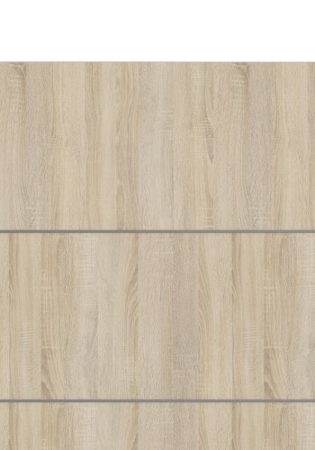 TVILUM Verona skyded�rsskab - hvid, natur tr�, 2 skyded�re