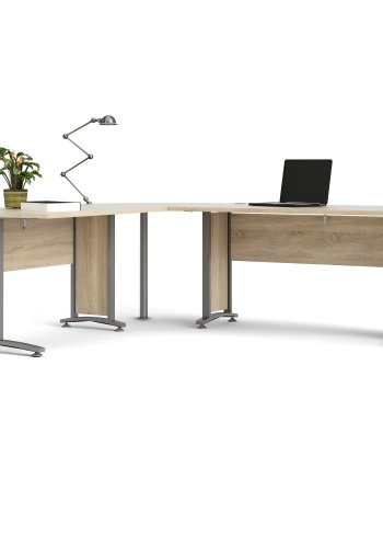 TVILUM Prima Skrivbord - Ekstomme, St�lram