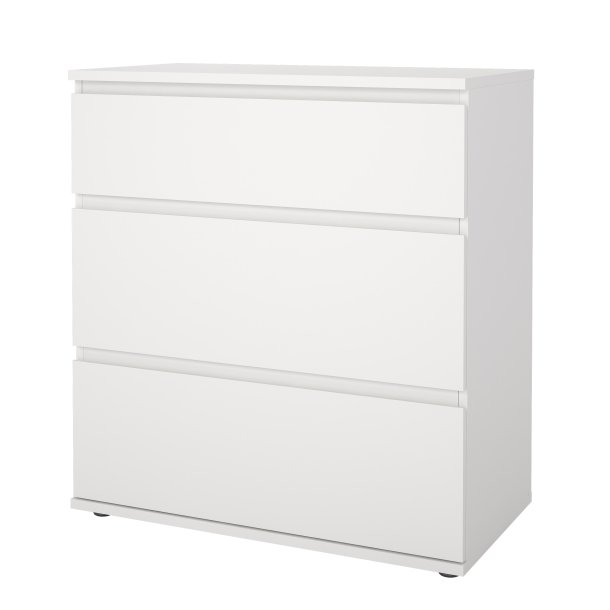 Nova  Kommode - Hvid komposittr�, (84x40)