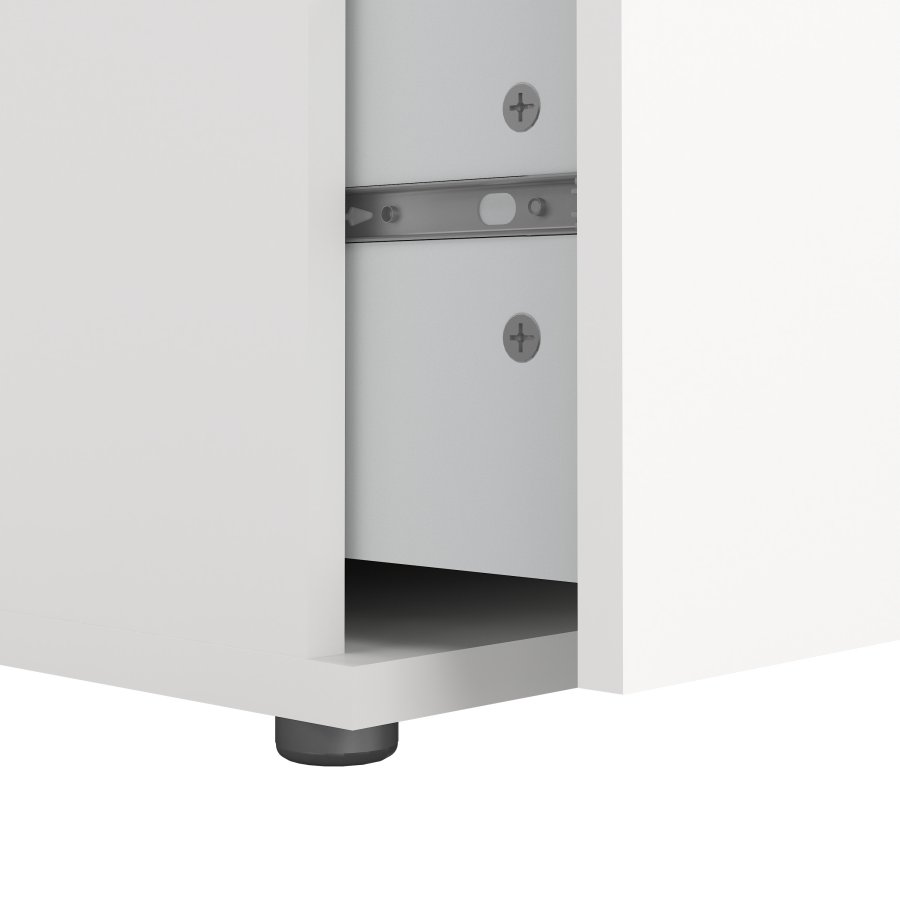 TVILUM Nova byr� - vit komposittr&auml;, (84x40)