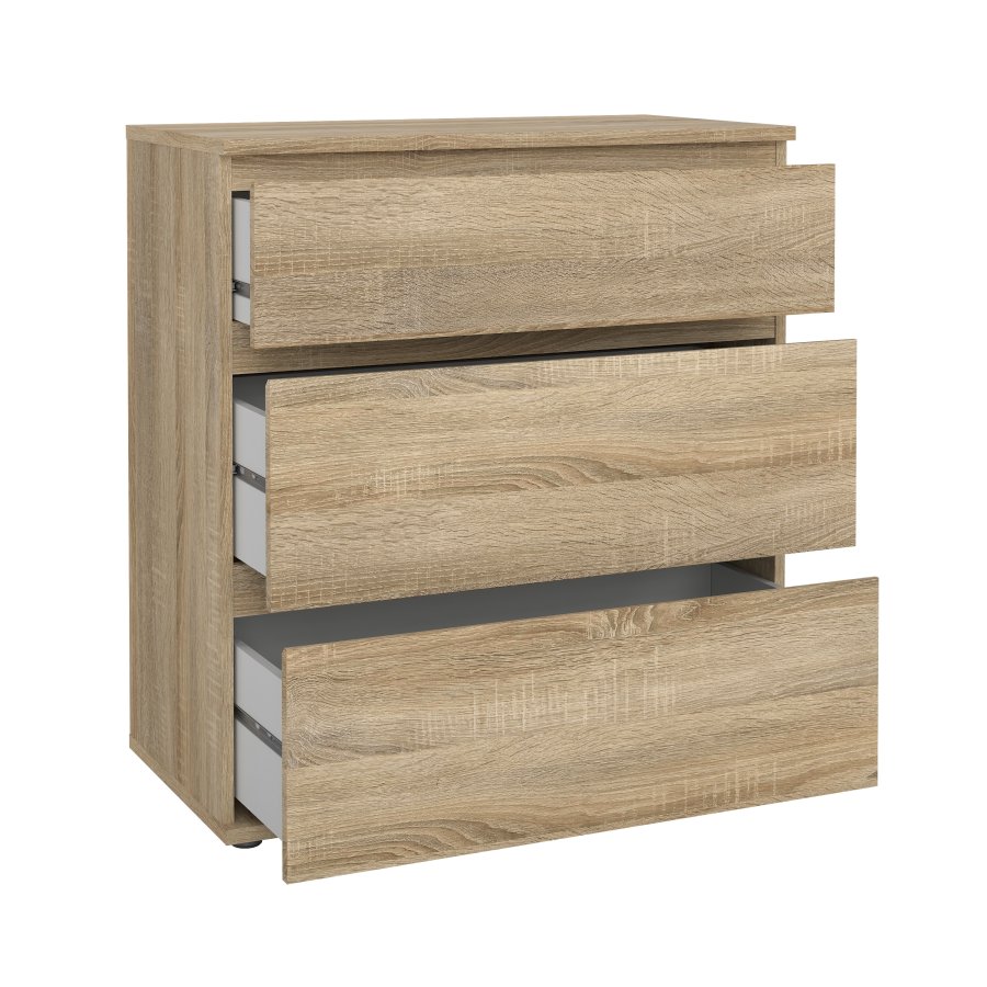 TVILUM Nova byr� - naturf&auml;rgat komposittr&auml;, ekstruktur, (84x40)