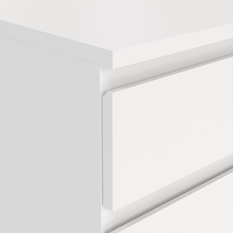 TVILUM Nova  Kommode &ndash; Wei&szlig;es Verbundholz, (107 x 40)