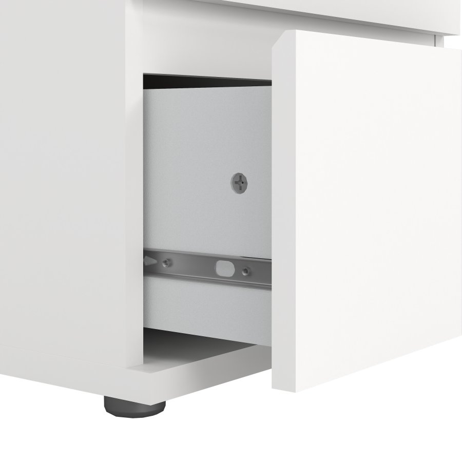 TVILUM Nova  Kommode &ndash; Wei&szlig;es Verbundholz, (107 x 40)