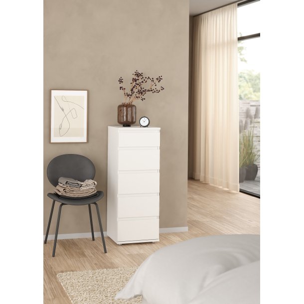 Nova  Kommode - Hvid komposittr�, (107x40)