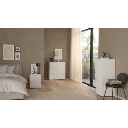 Nova  Kommode - Hvid komposittr�, (107x40)