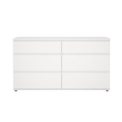 Nova  Kommode - Hvid Komposittr�, (84x50)