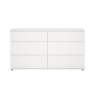 TVILUM Novakommode - Vitt Tr�komposit (84 x 50 cm)