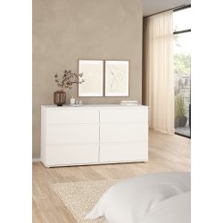 Nova  Kommode - Hvid Komposittr�, (84x50)