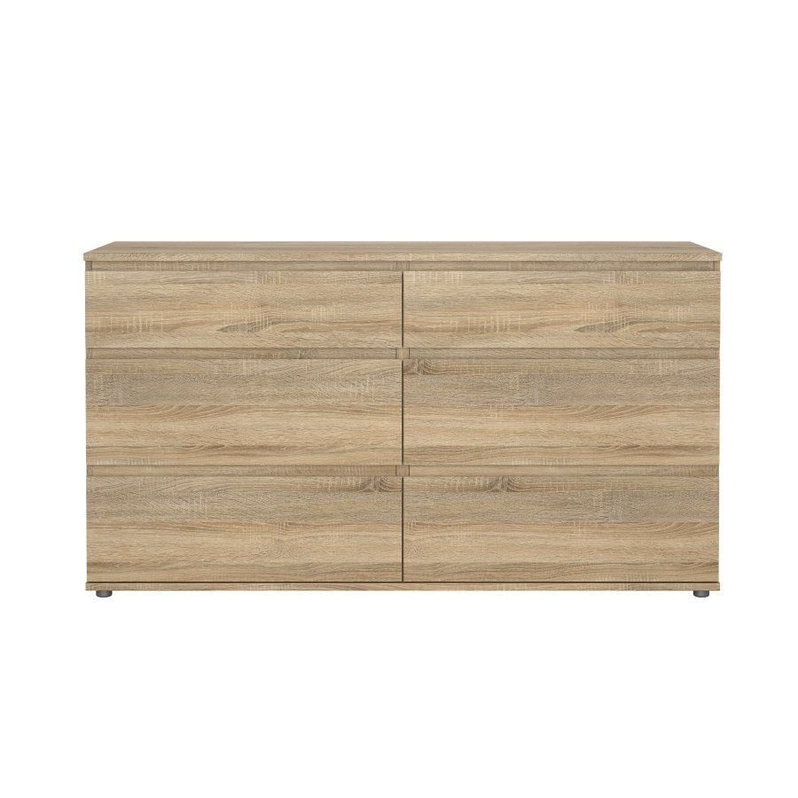 TVILUM Novakommode - Naturf&auml;rgat Komposittr&auml;, Ekstomme (84 x 50 cm)