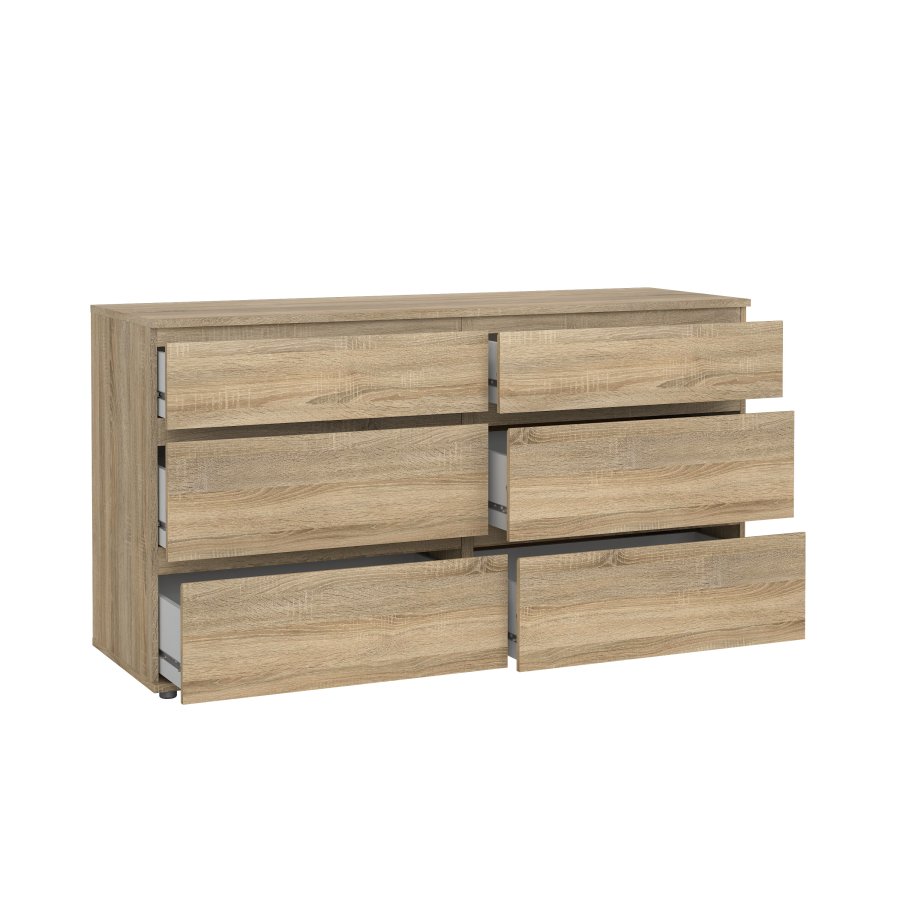 TVILUM Novakommode - Naturf&auml;rgat Komposittr&auml;, Ekstomme (84 x 50 cm)