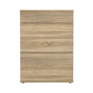 TVILUM Nova Kommode - Naturfarvet komposittr�, Eg struktur, (107x40)