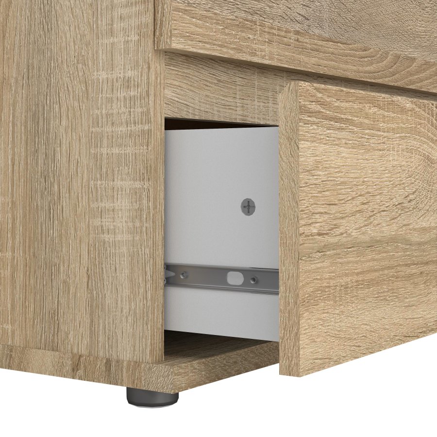 TVILUM Nova Byr� - Naturf&auml;rgat Komposittr&auml;, Ekstomme (107 x 40 cm)