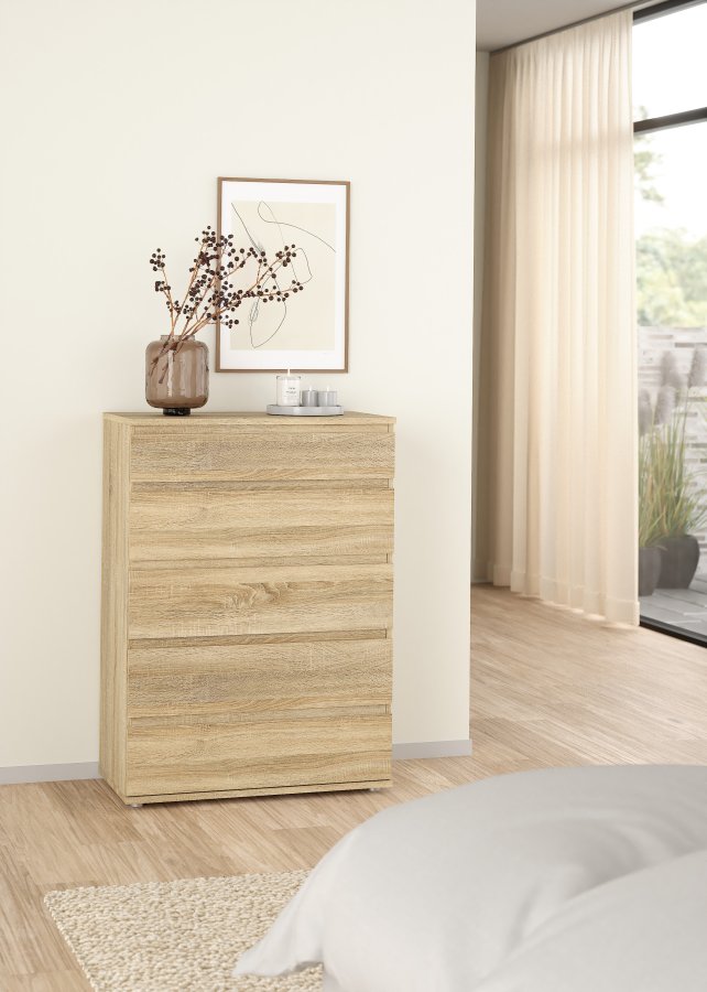 TVILUM Nova Byr� - Naturf&auml;rgat Komposittr&auml;, Ekstomme (107 x 40 cm)