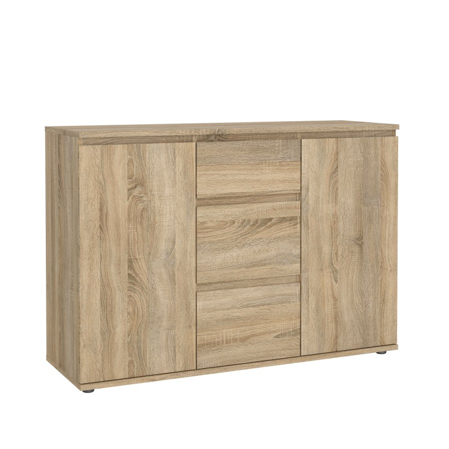 TVILUM Nova Sk�nk - Naturfarvet komposittr�, Eg struktur, (84x40)