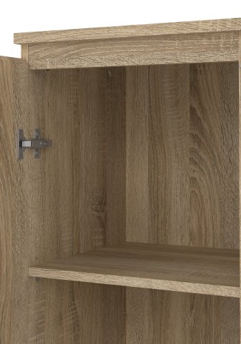 TVILUM Nova Sk�nk - Naturfarvet komposittr�, Eg struktur, (84x40)