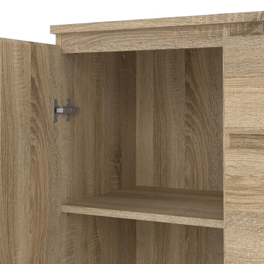 TVILUM Nova Sk�nk - Naturfarvet komposittr�, Eg struktur, (84x40)