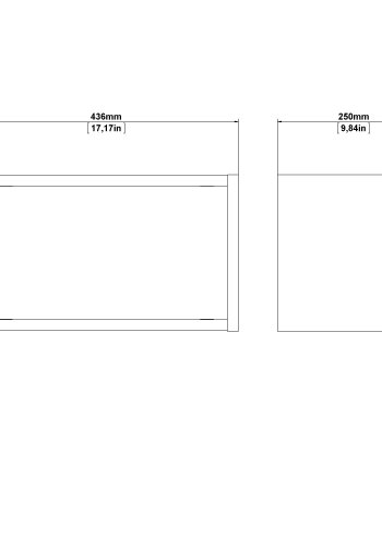 TVILUM Roomers h&auml;ngmodul - valn&ouml;t / naturf&auml;rgat komposittr&auml;, (26x44)