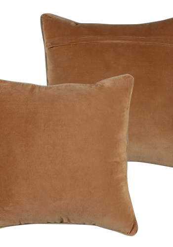 WOOOD Vola Puter Velour Gr�nn/Oransje - Sett med 4