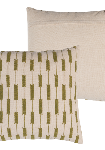 WOOOD Vola Puter Velour Gr�nn/Oransje - Sett med 4