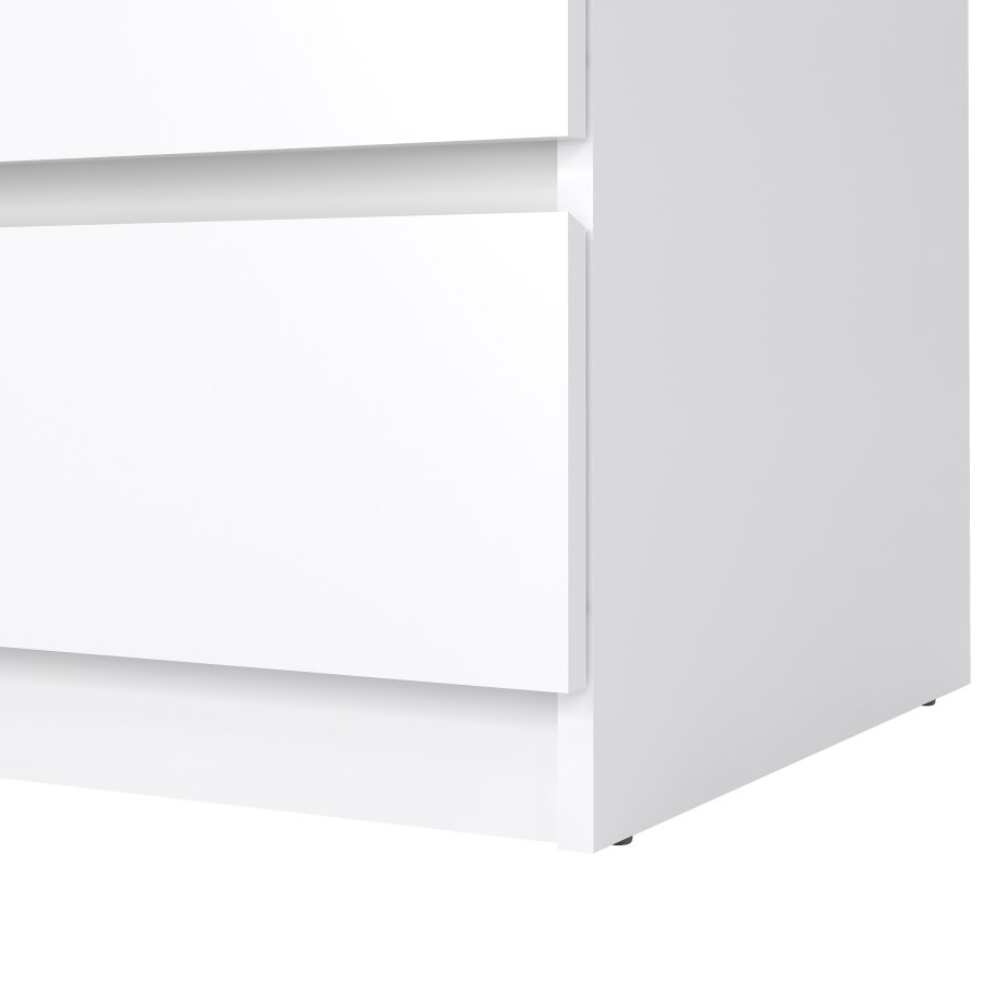 TVILUM Naia byr� - vit h&ouml;gglans tr&auml;, med 3 l�dor