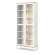 TVILUM Roomers Vitrine - Natur- und Wei�holz, mit 2 Glast�ren