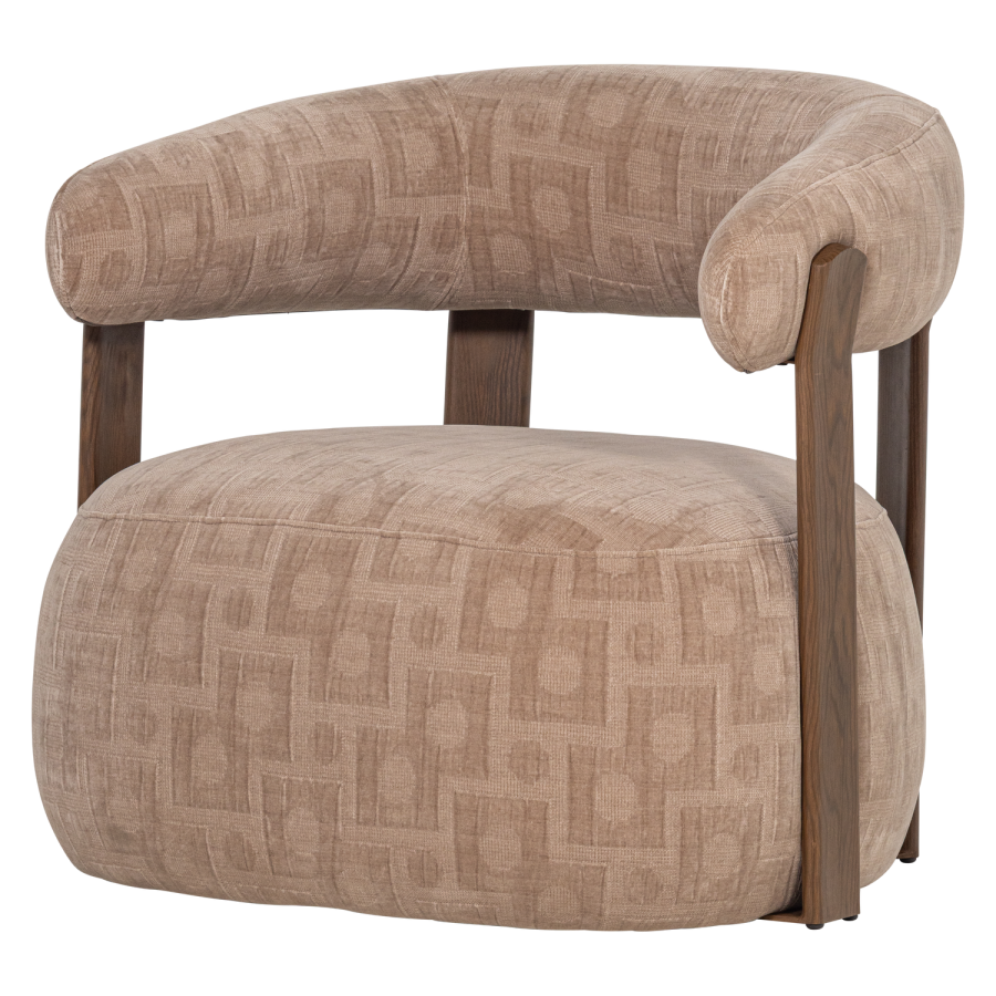 WOOOD Foon lenestol 3D teksturert sand [Fsc]