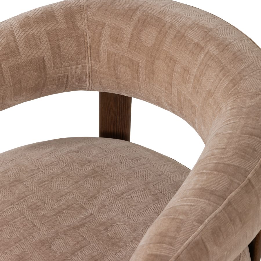 WOOOD Foon lenestol 3D teksturert sand [Fsc]