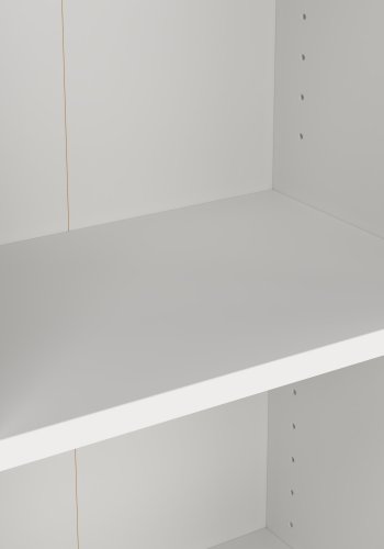 TVILUM Basic B�cherregal - wei�, mit 4 Regalen (H: 203,2 cm x 40,6 cm x 26,75 cm)