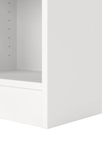 TVILUM Basic B�cherregal - wei�, mit 4 Regalen (H: 203,2 cm x 40,6 cm x 26,75 cm)