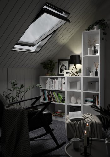 TVILUM Basic Bokhylla - Vit, med 4 Hyllplan