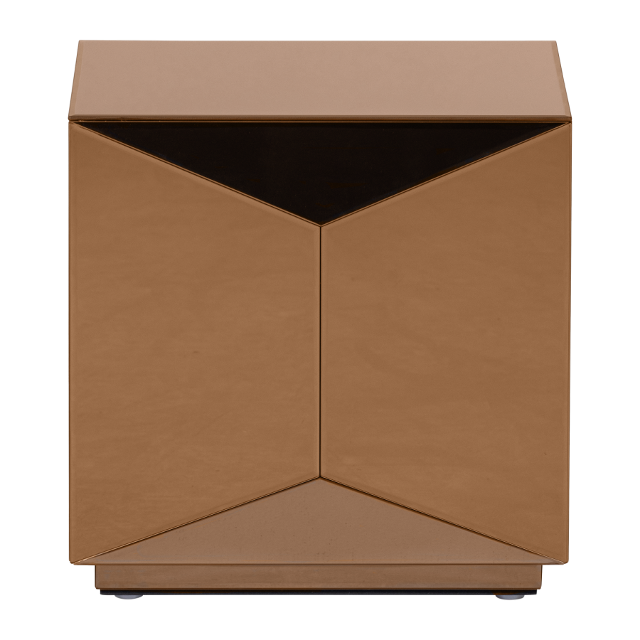 WOOOD Glintz sidebord tre speil glass brun [Fsc]