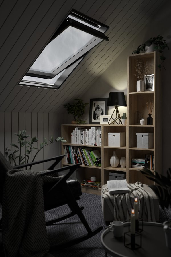 TVILUM Basic Bookbox - Ekstomme, med 4 Hyllor