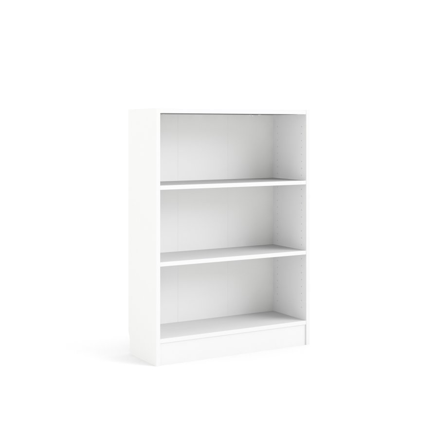 TVILUM Basic B&uuml;cherregal - wei&szlig;, mit 2 Regalen (H: 107,2 cm x 79 cm x 26,72 cm)