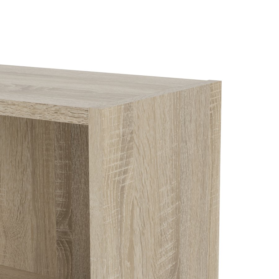 TVILUM Basic bokhylla - ekstruktur, med 2 hyllplan