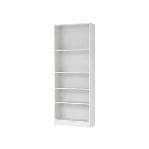 TVILUM Basic bogkasse - hvid, m. 4 hylder(H:203,2cm x79cm x 26,72cm)