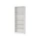 TVILUM Basic bogkasse - hvid, m. 4 hylder(H:203,2cm x79cm x 26,72cm)
