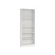 TVILUM Basic bogkasse - hvid, m. 4 hylder(H:203,2cm x79cm x 26,72cm)